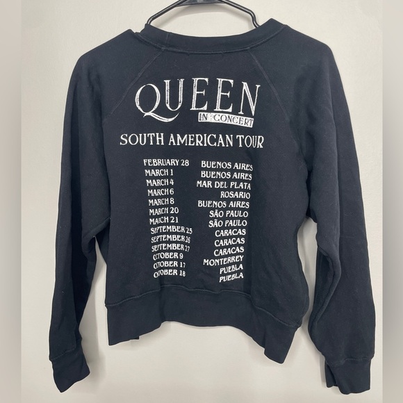 NWT DAYDREAMER QUEEN SOUTH AMERICAN TOUR RAGLAN CREW - Picture 11 of 11